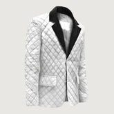Bocelli Tuxedo Quilted Leather Blazer